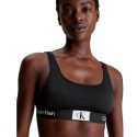 Calvin Klein Γυναικείο Μαγιό Top Μαύρο - KW0KW02354-BEH