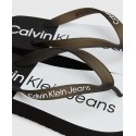 Calvin Klein Γυναικείες Σαγιονάρες Platform Μαύρο - YW0YW01617-0GM