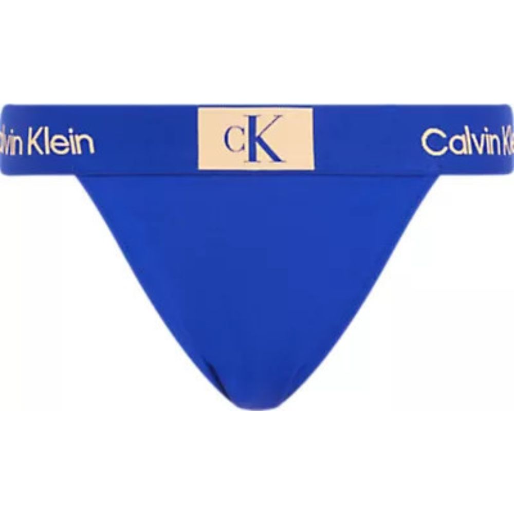 Calvin Klein Γυναικείο Μαγιό Κάτω Μέρος Μπλε - KW0KW02351-C7N