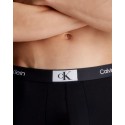 Calvin Klein Ανδρικά Boxer 3τεμ. Μαύρο-Logo-Magenda - 000NB3528E-MRS