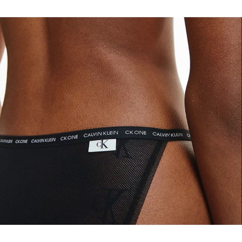 Calvin Klein Γυναικείο Σλιπ Brazilian Μαύρο - 000QF6793E-UB1