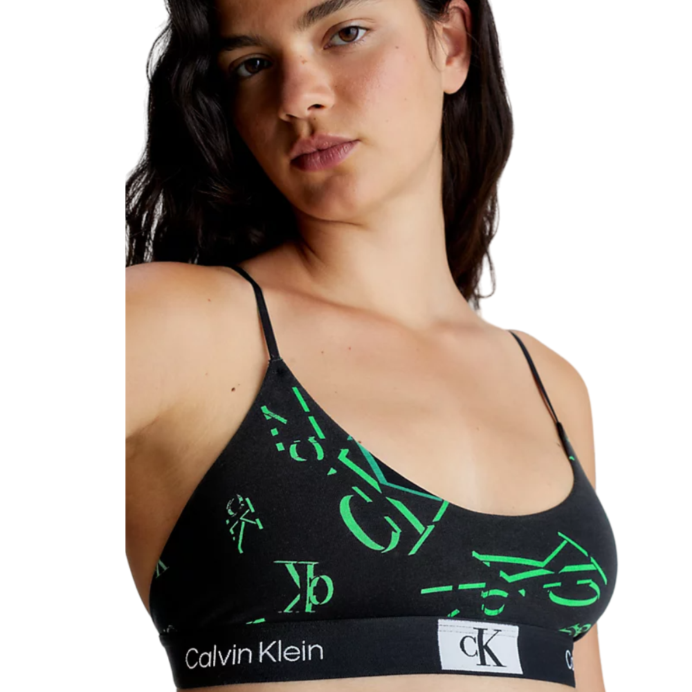 Calvin Klein Γυναικείο Μπουστάκι Μαύρο - 000QF7216E-GNG