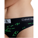 Calvin Klein Γυναικείο Σλιπ String Μαύρο - 000QF7221E-GNG