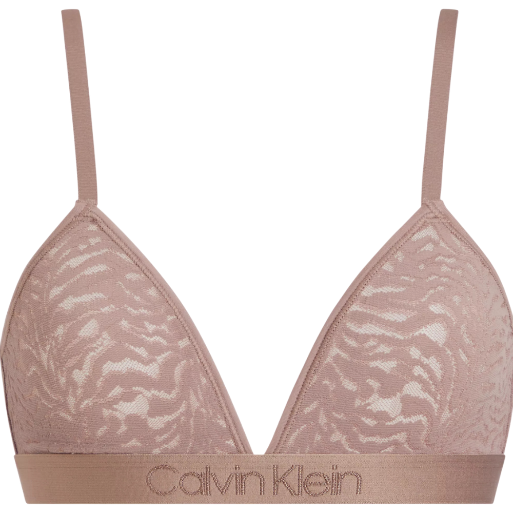 Calvin Klein Γυναικείο Σουτιέν-Bralette Taupe - 000QF7491E-5R4