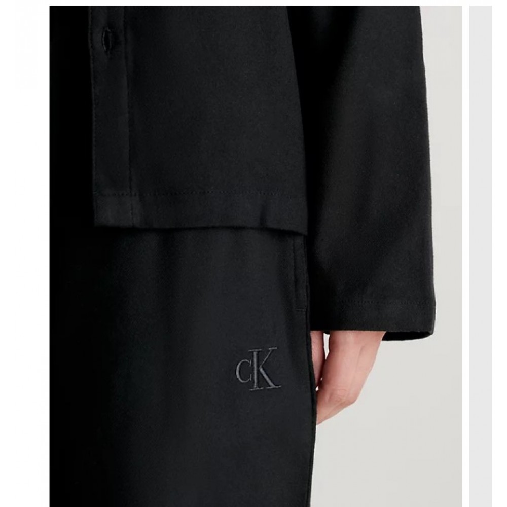 Calvin Klein Γυναικείο Σετ Πυτζάμα Μαύρο - 000QS7081E-UB1