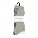 Calvin Klein Ανδρικές Κάλτσες 3τεμ. Λευκό-Μαύρο-Γκρι - 701218725-003