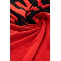 Calvin Klein Πετσέτα Θαλάσσης Μαύρο-Κόκκινο - KU0KU00122-XM9