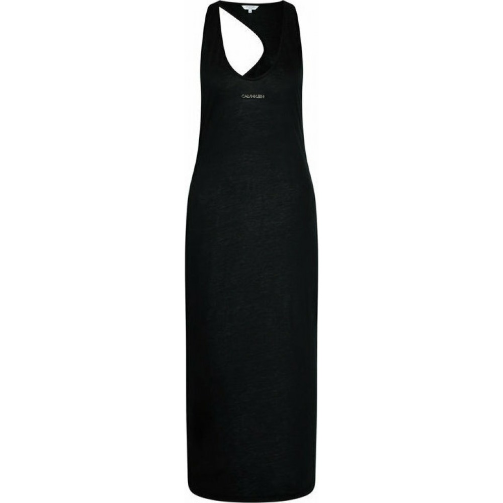 Calvin Klein Γυναικείο Φόρεμα Μαύρο - KW0KW01355-BEH