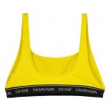 Calvin Klein Γυναικείο Μαγιό Top Κίτρινο - KW0KW01754-ZGT