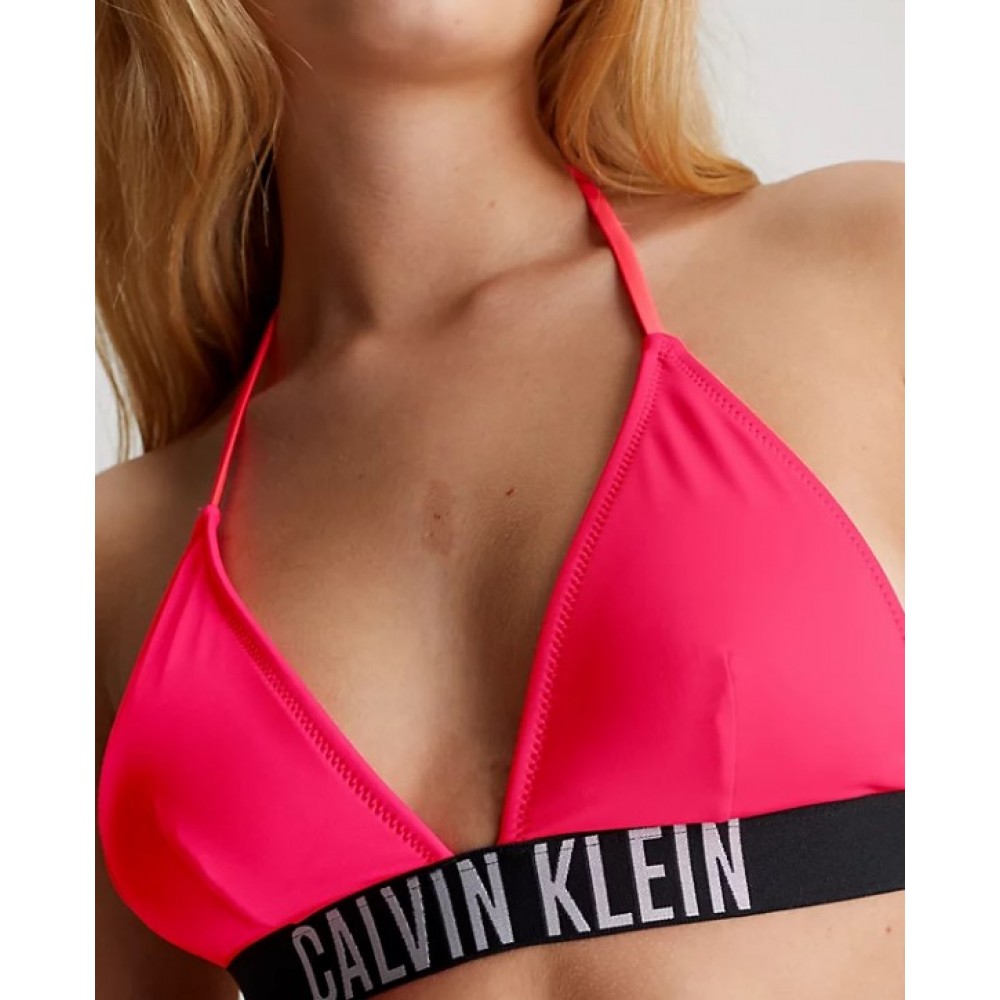 Calvin Klein Γυναικείο Μαγιό Top Signal Red - KW0KW02506-XN8