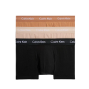 Calvin Klein Ανδρικά Boxer 3τεμ. Μαύρο-Μπέζ-Ταμπά - 0000U2664G-E0Z