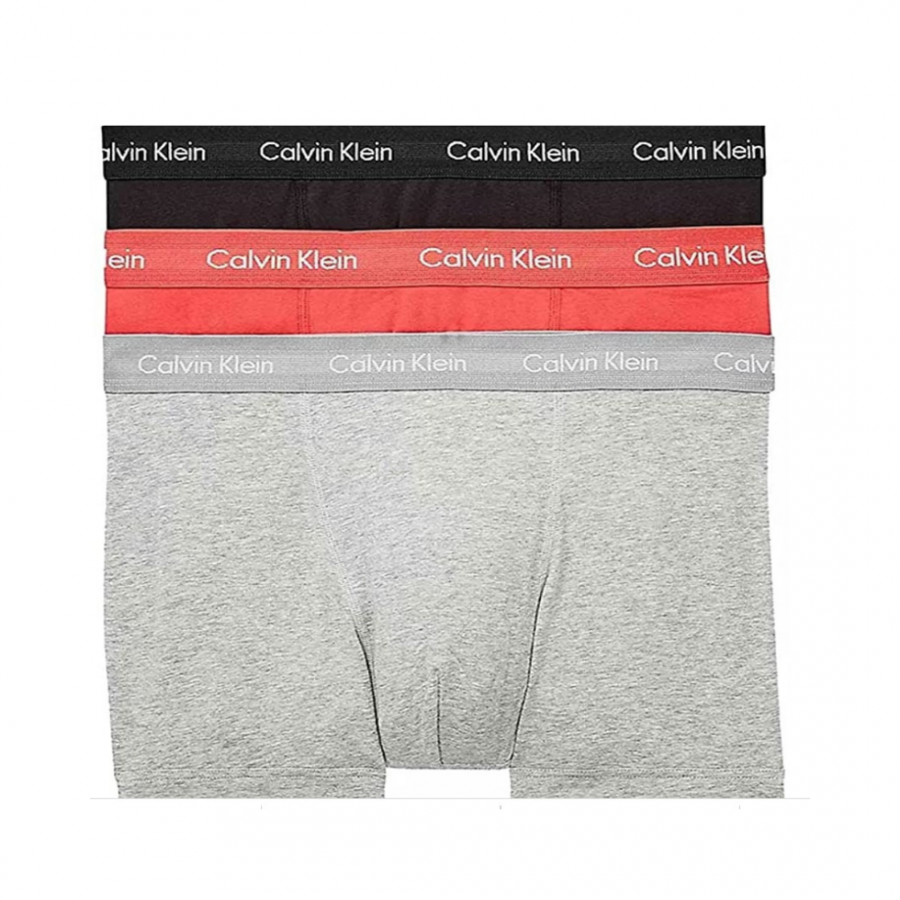 Calvin Klein Ανδρικά Boxer 3τεμ. Πολύχρωμο - 000NB2970A-IRM