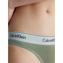 Calvin Klein Γυναικείο Σλιπ String Πράσινο - 000QF7208E-DLK