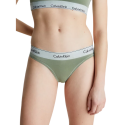 Calvin Klein Γυναικείο Σλιπ String Πράσινο - 000QF7208E-DLK
