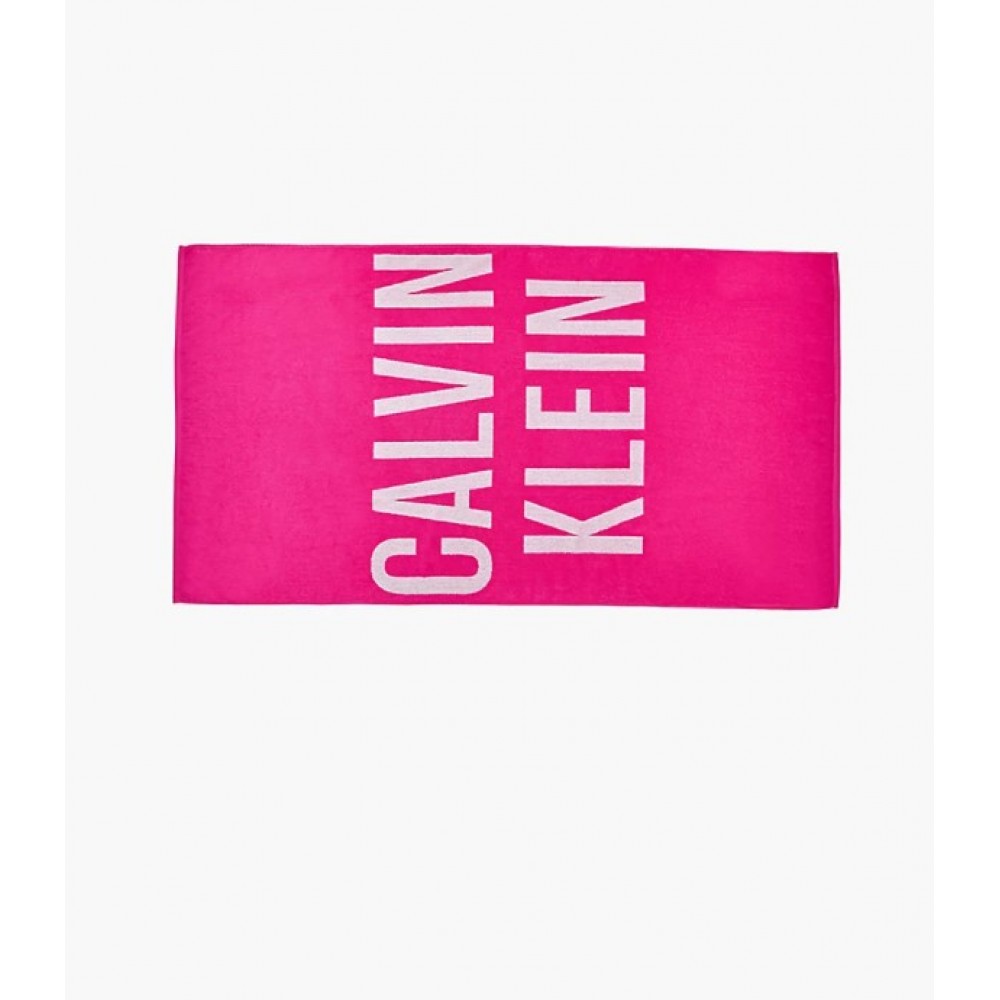 Calvin Klein Πετσέτα Θαλάσσης Ροζ-Φούξια 170x90 - KU0KU00089-T01