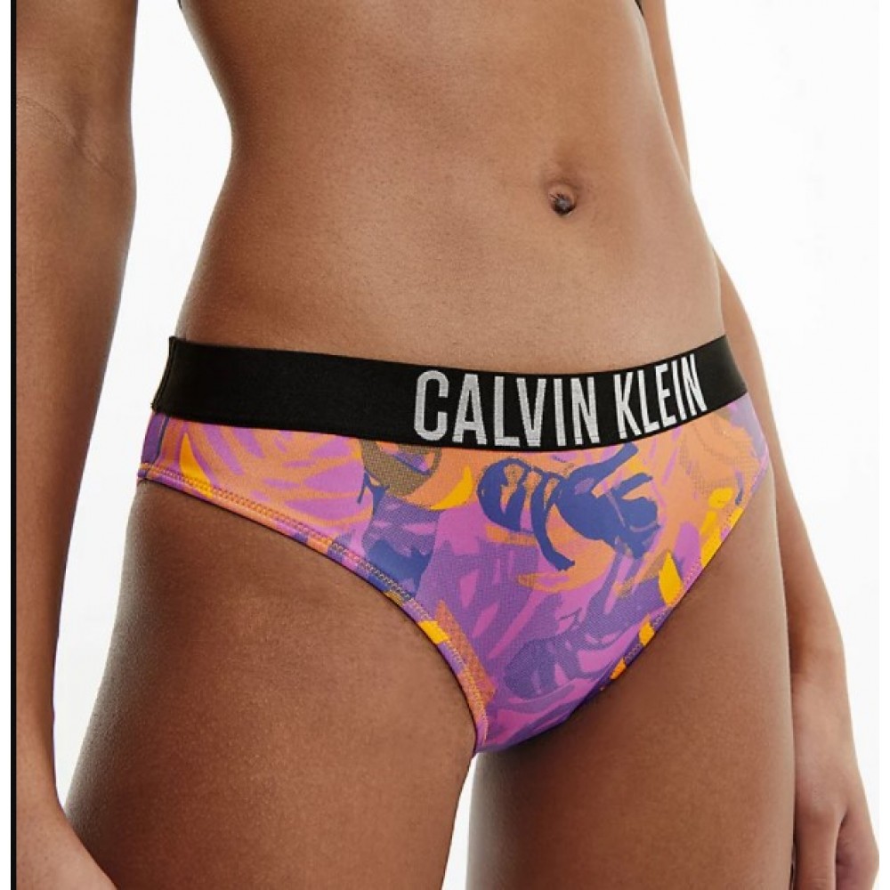 Calvin Klein Γυναικείο Μαγιό Κάτω Μέρος Tropical - KW0KW01866-OGY