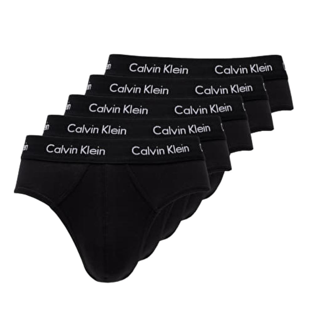 Calvin Klein Ανδρικά Σλιπ 5τεμ. Μαύρο - NB2876A-XWB