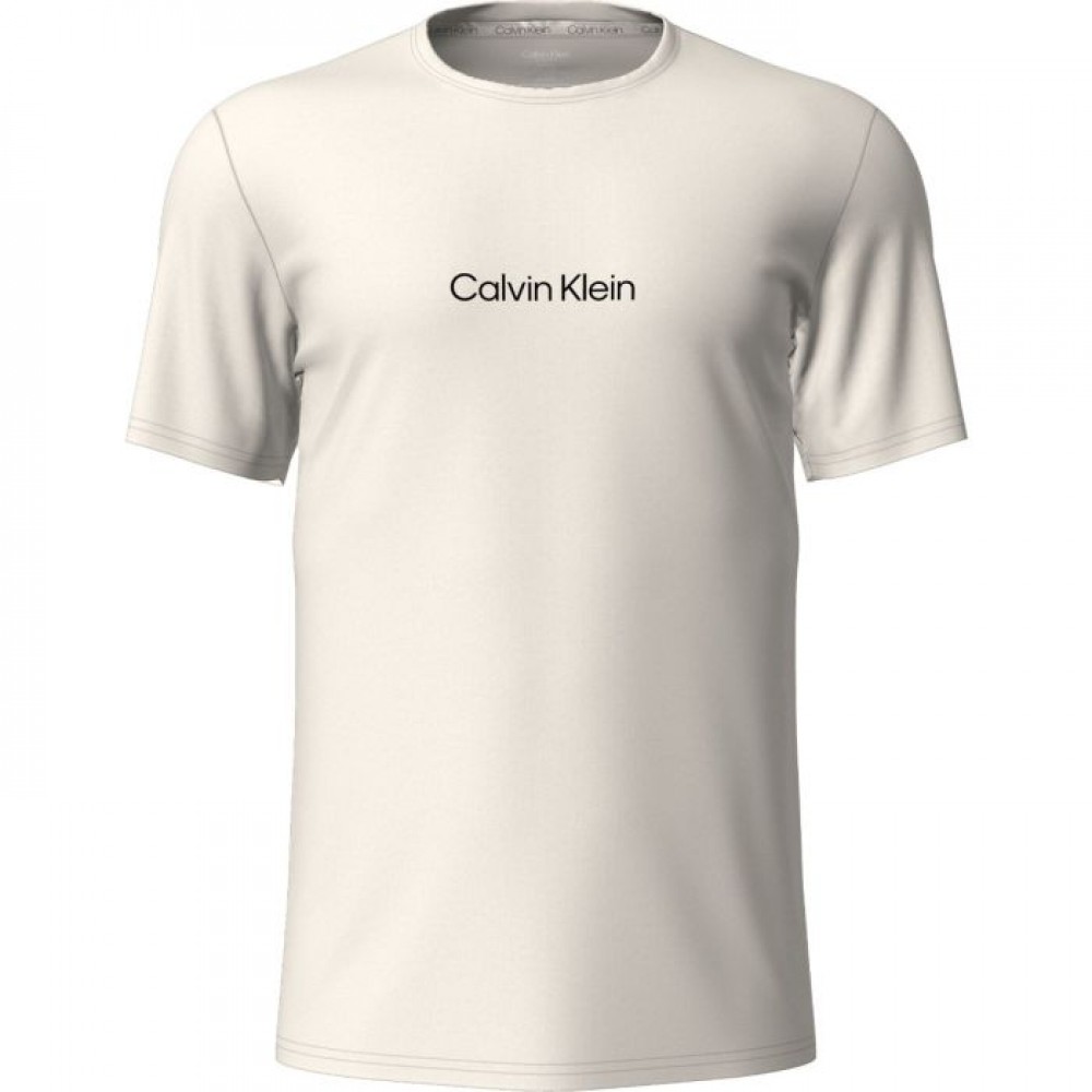 Calvin Klein Ανδρικό T-shirt Εκρού - NM2170E-CJH