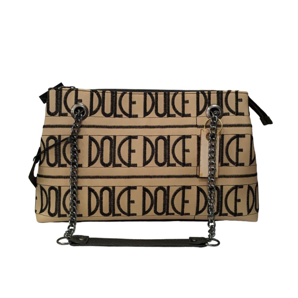  Dolce Γυναικεία Τσάντα Ώμου Μπεζ - 248053