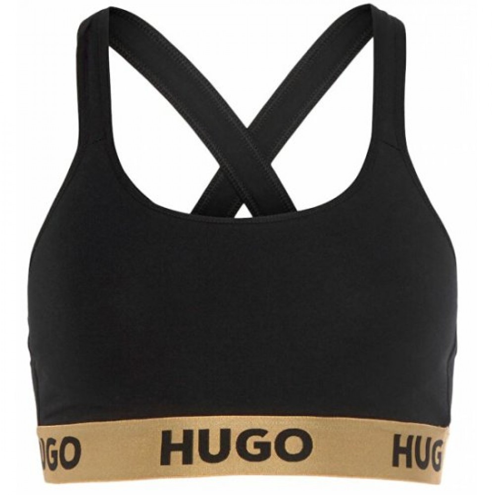 HUGO Γυναικείο Μπουστάκι Μαύρο - 50480159-003