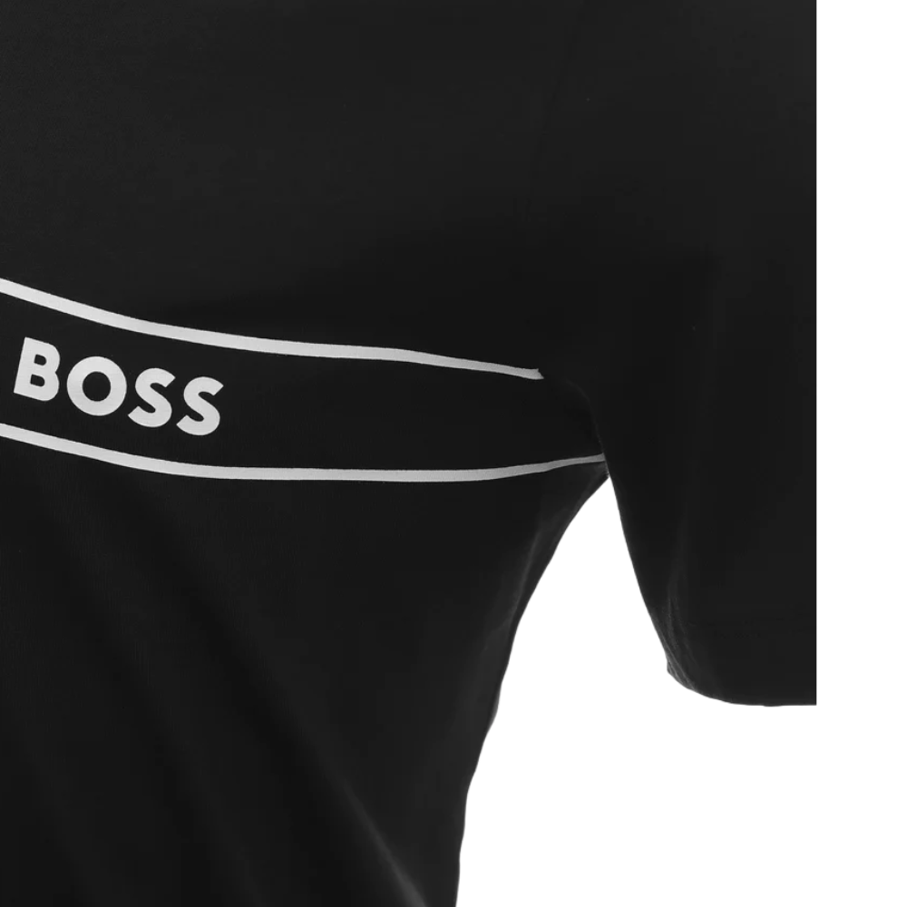 Boss Ανδρικό T-shirt Μαύρο - 50499335-001