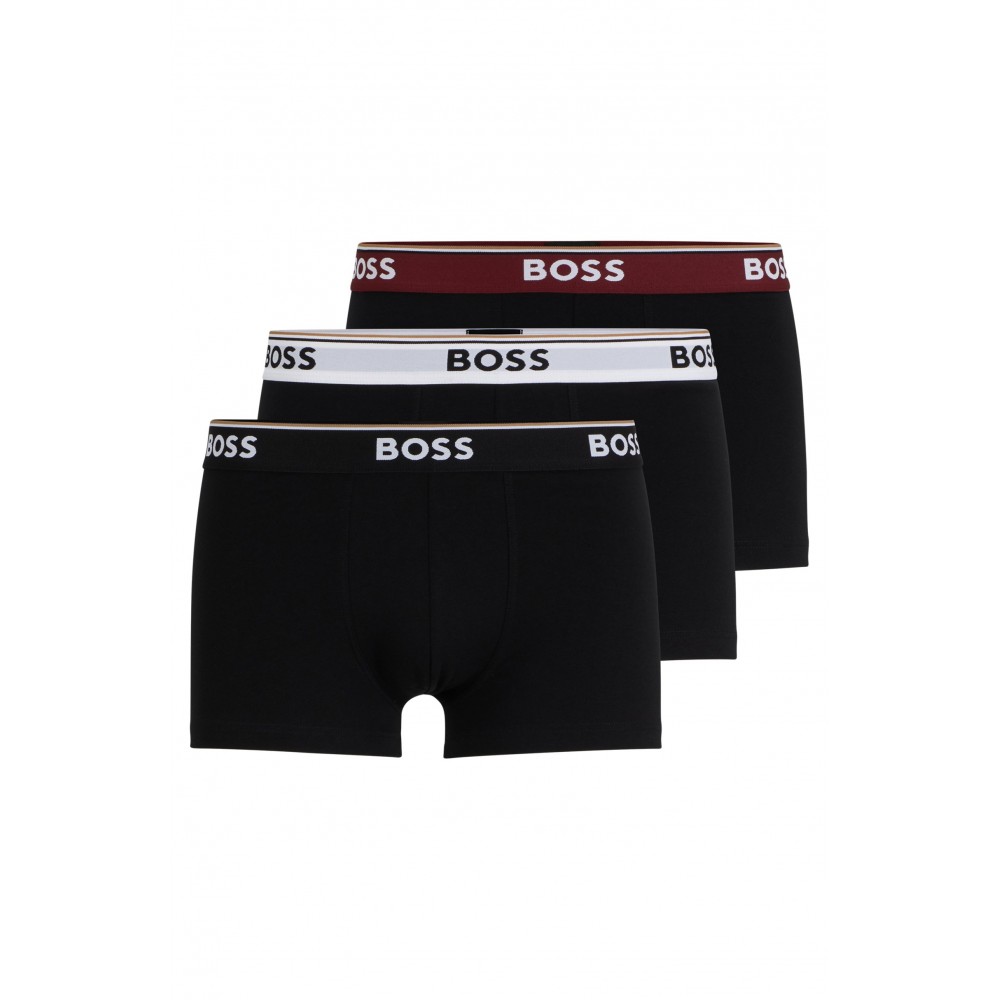Boss Ανδρικά Boxer 3τεμ. Μαύρo - 50499420-973