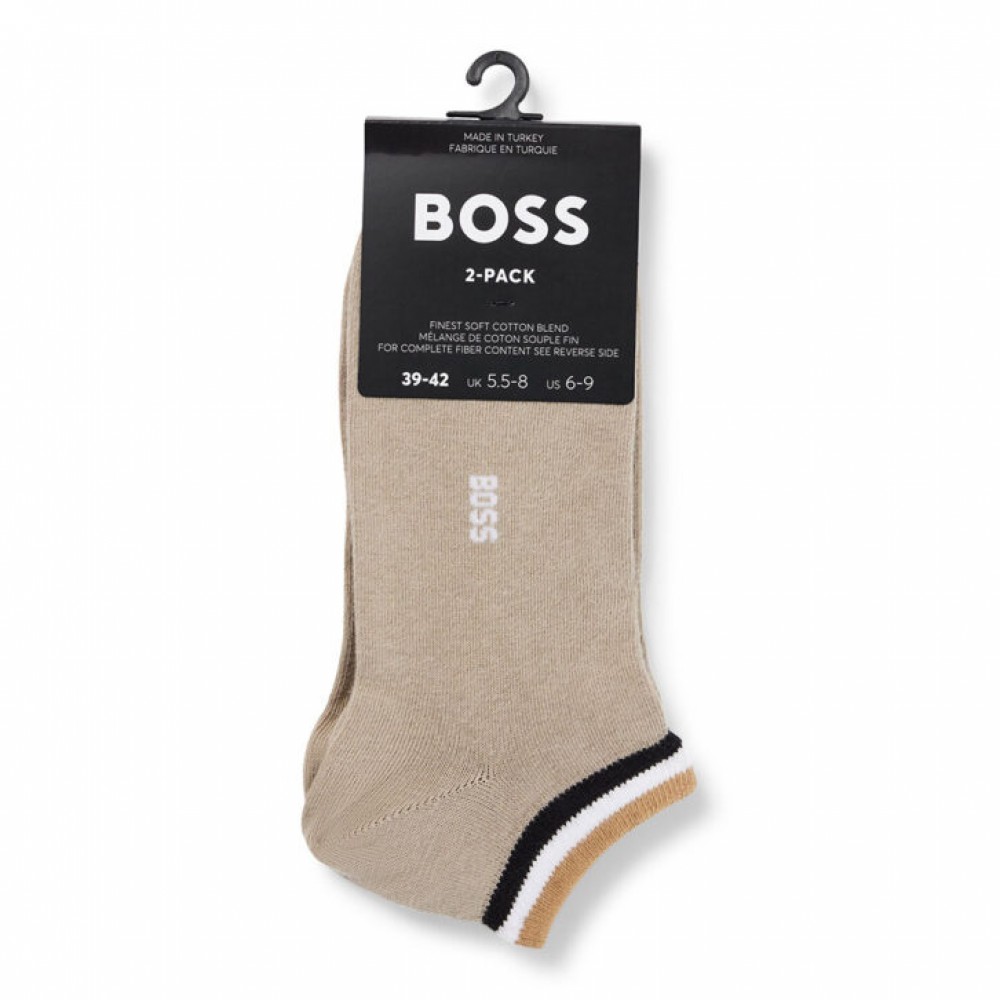 BOSS Ανδρικές Κάλτσες 2τεμ. Πούρο - 50503506-255