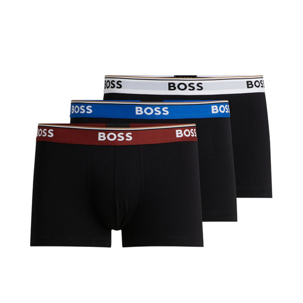 Boss Ανδρικά Boxer 3τεμ. Μαύρo - 50514928-976