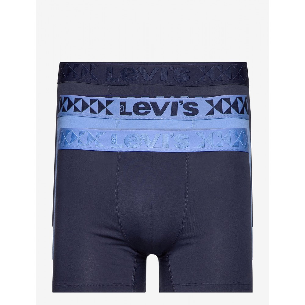 Levi's Ανδρικά Boxer 3τεμ. Μπλε-Γαλάζιο - 701203918-001