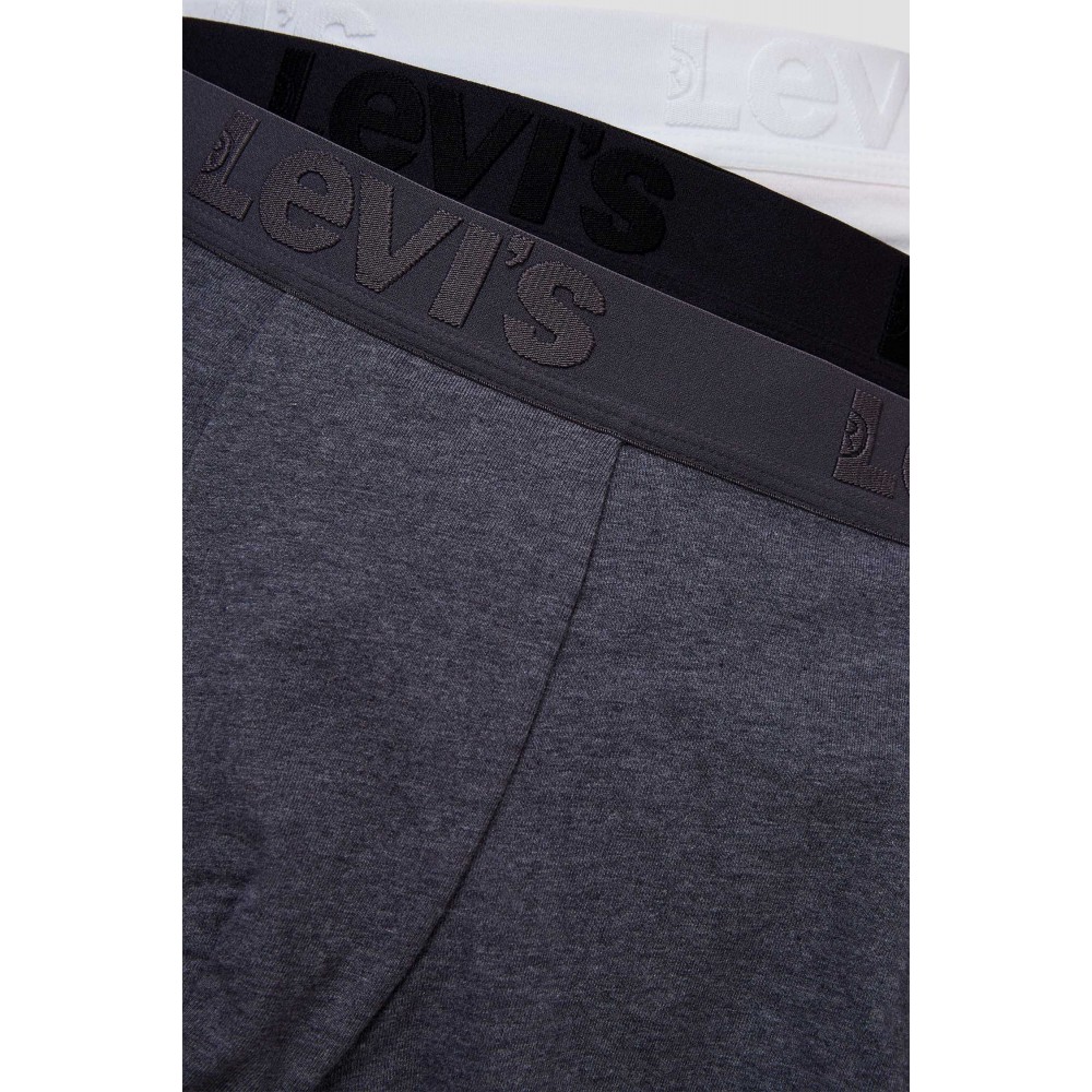 Levi's Ανδρικά Boxer 3τεμ. Λευκό-Γκρι-Μαύρο - 905042001-010