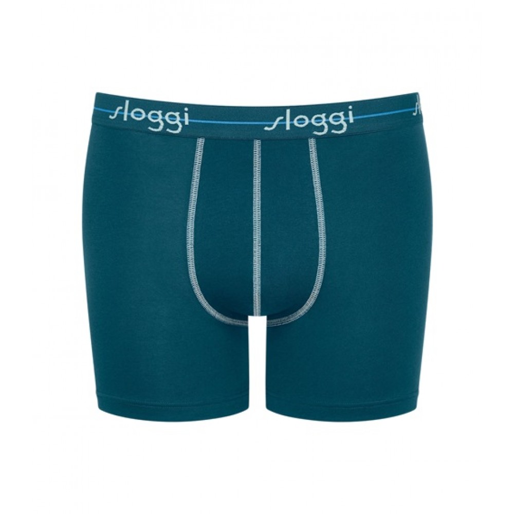 Sloggi Ανδρικά Boxer Short 2τεμ. Μπλε - 10161906-V017
