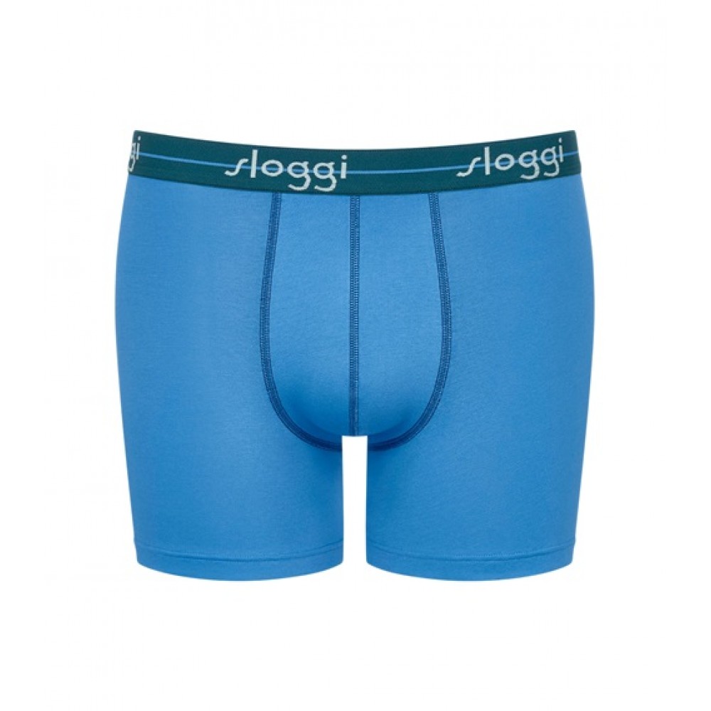 Sloggi Ανδρικά Boxer Short 2τεμ. Μπλε - 10161906-V017